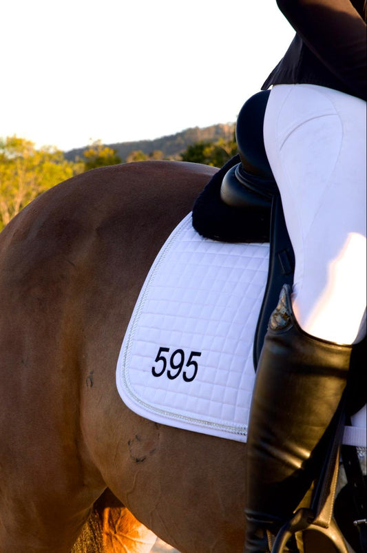 Aurora Equestrian Hybrid Riding Tight – White – Size Medium