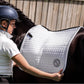 White Cotton Twill Dressage Saddle Pad